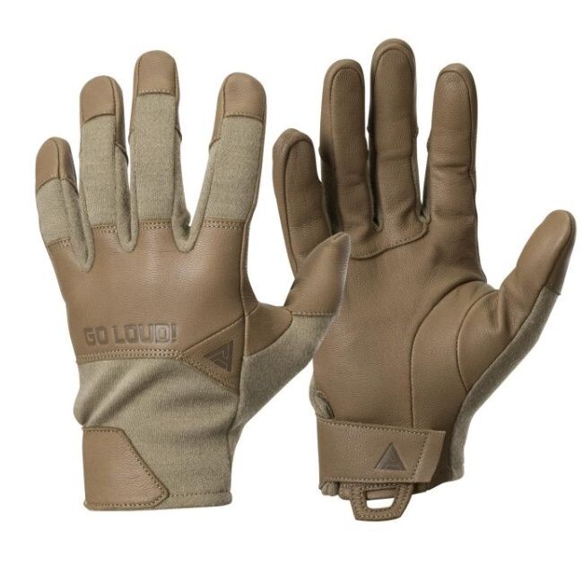 Перчатки тактические CROCODILE FR Gloves Short® - Nomex Direct Action в Капсуле