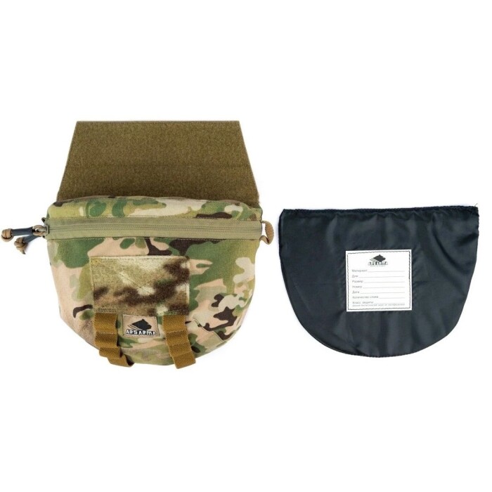 Напашный универсальный подсумок А-20 Пакман + СВМПЭ Ars Arma в Капсуле