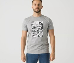 Футболка Combat Date Helikon, цвет Mid Grey Melange