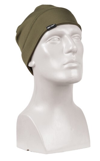 Шапка ELASTIC Fleece Mil-Tec, цвет Olive в Капсуле