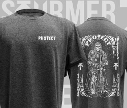 Футболка Sturmer Protect, темно-серый меланж