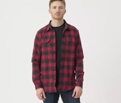 Рубашка Greyman NS Helikon, цвет Coral Crimson Checkered