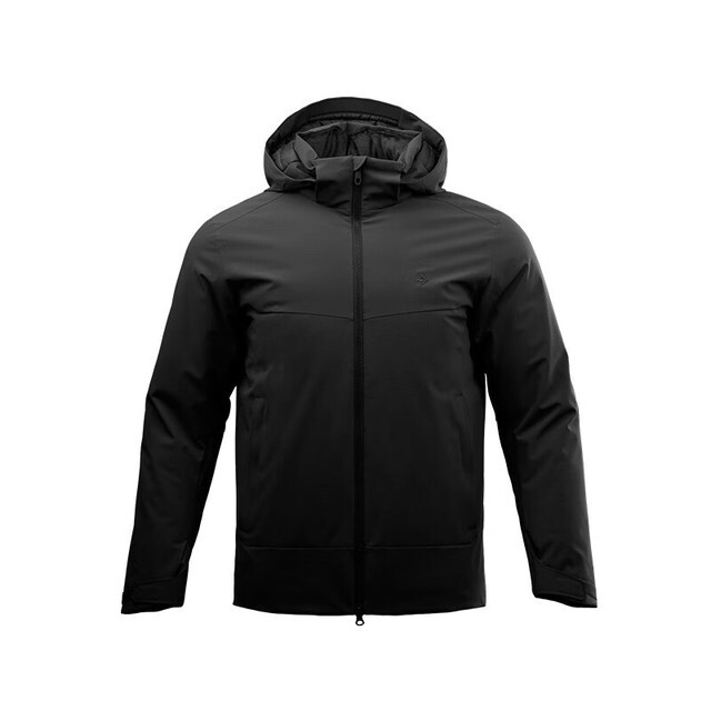 Куртка Dragon Tooth YJ Lightweight Down Jacket Hood, Polar Night Black в Капсуле