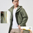 Куртка Dragon Tooth Y-WH Tactical Hooded Peacoat, Dark Green в Капсуле