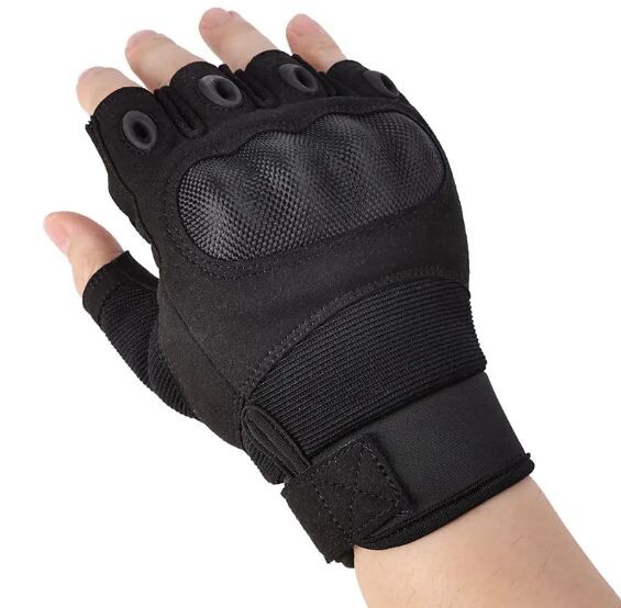 Перчатки Half Finger EmersonGear, цвет Black в Капсуле