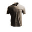 Рубашка Dragon Tooth Button Down, S/S, Dark Khaki