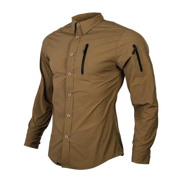 Тактическая рубашка ZIP Triple Tech Tac-Shirt EMB9381 Emerson blue label в Капсуле