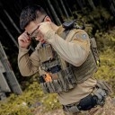 Тактическая рубашка Hunter Long Sleeve EMB9587 Emerson blue label в Капсуле