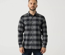 Рубашка Greyman NS Helikon, цвет True Grey Checkered