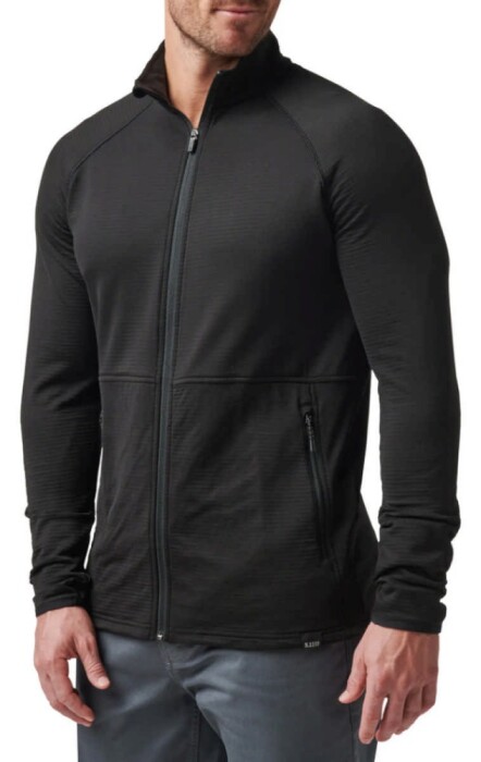 Толстовка Stratos Full Zip 5.11 Tactical, цвет Black в Капсуле