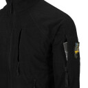 Куртка флисовая Helikon Alpha Tactical Grid Fleece, Black в Капсуле