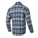 Рубашка Emerson Blue Label Longicorn Flannel Shirt Blue Gray Grid в Капсуле