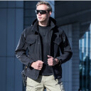 Куртка Dragon Tooth ZHB Tactical Flexible SoftShell Jacket, Polar Night Black в Капсуле