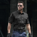 Рубашка Dragon Tooth YR Collar Shirt G3 L/S, Battleship Grey в Капсуле