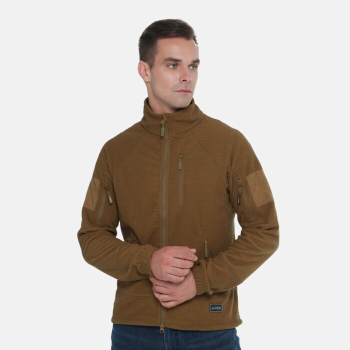 Кофта флисовая Sanford APEX, цвет Coyote в Капсуле