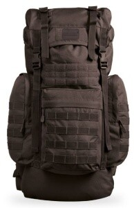 Рюкзак BW GEN.II Mil-Tec, цвет Black (65л) в Капсуле