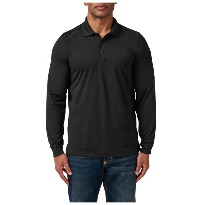 Поло Helios Long Sleeve 5.11 Tactical, цвет Black в Капсуле