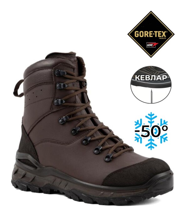 Ботинки GRIZZLY GTX Kevlar Prabos, цвет Brown в Капсуле