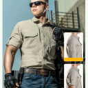 Рубашка Dragon Tooth ZR Collar Shirt Long Sleeve G6, Grey в Капсуле