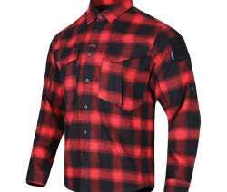Рубашка Emerson Blue Label Longicorn Flannel Shirt Red Black Grid