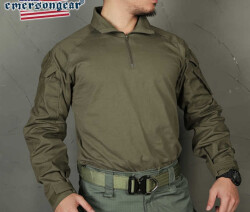 Рубашка боевая Emerson Upgraded Version G3 Combat Shirt, Ranger Green