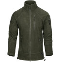 Куртка флисовая Helikon Alpha Tactical Grid Fleece, Olive Green в Капсуле