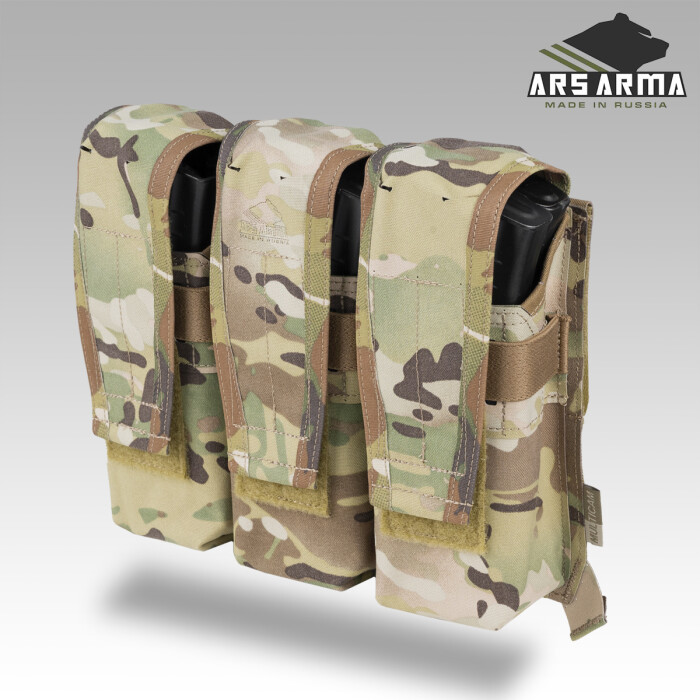 Передняя панель жилета на 6 магазинов АК LC в Капсуле