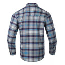 Рубашка Emerson Blue Label Longicorn Flannel Shirt Blue Gray Grid в Капсуле