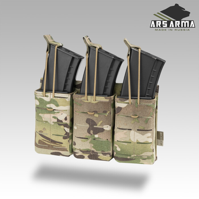 Подсумок Штурмовой 2.0 на 3 магазина LC в Капсуле
