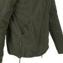 Куртка флисовая Helikon Alpha Tactical Grid Fleece, Olive Green в Капсуле