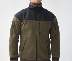Флисовая кофта CLASSIC Helikon, цвет Olive Green/Black