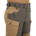 Брюки Helikon HYBRID OUTBACK DuraCanvas, Ash Grey / Black в Капсуле