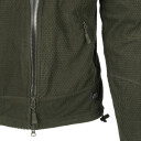 Куртка флисовая Helikon Alpha Tactical Grid Fleece, Olive Green в Капсуле