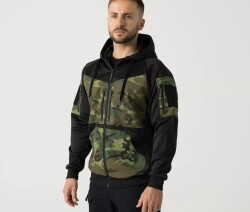 Толстовка ROGUE HOODIE Helikon, цвет Black/ERDL