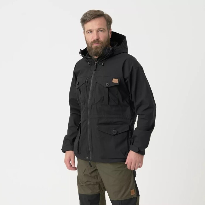 Куртка SAS SMOCK Helikon, цвет Black в Капсуле