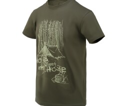 Футболка Home Sweet Home Helikon, цвет Taiga Green