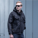 Куртка Dragon Tooth ZHB Tactical Flexible SoftShell Jacket, Polar Night Black в Капсуле