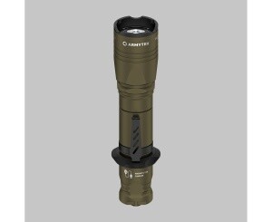 Фонарь Armytek Dobermann Pro Olive, теплый свет в Капсуле