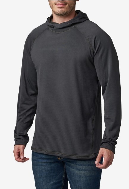 Пуловер/Лонгслив Stratos L/S Hoodie 5.11 Tactical, цвет Volcanic в Капсуле