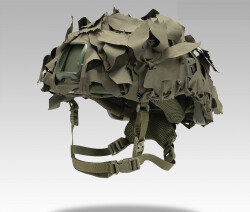 Чехол на шлем Ars Arma маскировочный А-23 Лист, Ranger Green