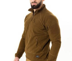 Флисовая кофта ALPHA Tactical Helikon, цвет Coyote