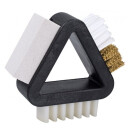 Треугольная щетка для обуви Dreiecksburst Lowa в Капсуле