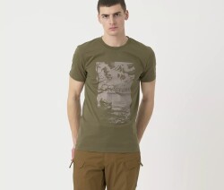 Футболка Adventure Is Out There Helikon-Tex, цвет Olive Green