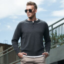 Джемпер Dragon Tooth YL Pro Merino Henry Collar Shirt Long Sleeve S, Battleship Grey в Капсуле