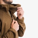 Флисовая кофта ALPHA HOODIE JACKET - GRID FLEECE Helikon-Tex в Капсуле