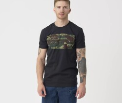 Футболка FN FAL Helikon, цвет Black/Rhodesian Camo