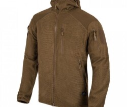 Флисовая кофта ALPHA HOODIE JACKET - GRID FLEECE Helikon-Tex