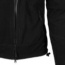 Куртка флисовая Helikon Alpha Tactical Grid Fleece, Black в Капсуле