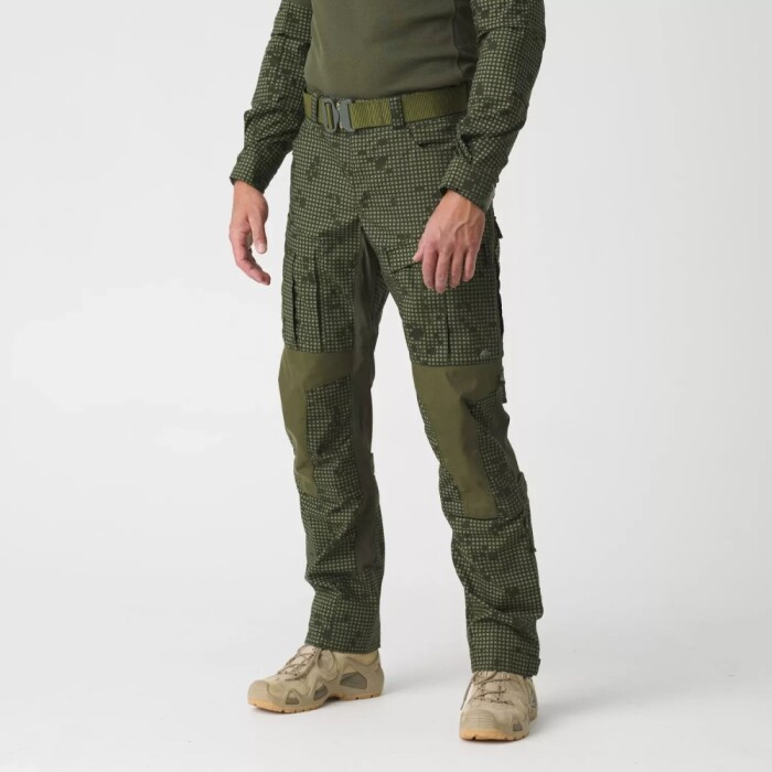 Брюки MCDU Helikon, цвет Desert Night Camo/Olive Green A в Капсуле
