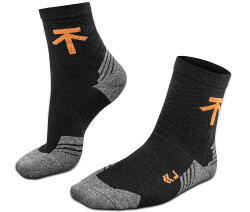 Носки Sturmer Winter Leg Cover, черно-серые